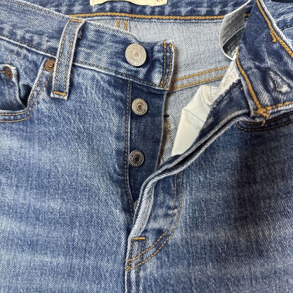 Levi’s Wedgie Button Fly Straight Leg Size 27 Preowned - Picture 6 of 12